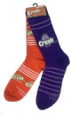 Novelty 2 Pack of Socks Crush