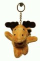 Canada Plush Keychain Moose and Bear (Assorted)