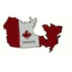 Metal Magnet Canada Outline