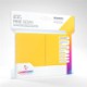 Gamegnic 100 Card Sleeves Pack Matte Yellow