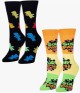 Novelty Socks 2 Pair Sour Patch Kids