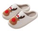 Reindeer Fuzzy Slippers (Assorted Sizes)