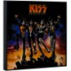 Framed Glass Album Cover Kiss Destroyer