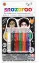 Snazaroo 6 Piece Face Painting Sticks Halloween