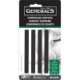 General's Compressed Graphite 4 Sticks 2B, 4B, 6B