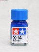 Tamiya 10ml jar enamel paint X-14 Sky Blue