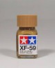 Tamiya 10ml jar Flat enamel paint XF-59 Desert Yellow