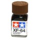 Tamiya 10ml jar Flat enamel paint XF-64 Red Brown