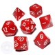 D&D Dice Starter Set 7 piece (Assorted Colours)