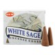 Incense HEM Cones White Sage 10 Cone Box