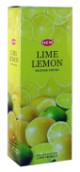 Incense HEM Lime Lemon Tube 20 sticks