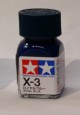 Tamiya 10ml jar enamel paint X-3 Royal  Blue