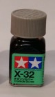 Tamiya 10ml jar enamel paint x-32 titanium silver