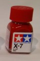 Tamiya 10ml jar enamel paint x-7 insignia red