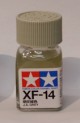 tamiya 10ml jar enamel paint xf-14 J.A. Grey