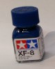 Tamiya 10ml jar enamel paint XF-8 Flat Blue