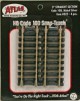 atlas ho scale 3inch straight track 4pcs