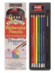 Kimberly Set of 6 Watercolour Pencils with Sharpener